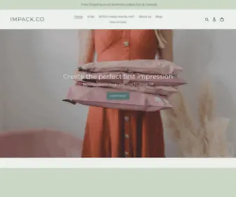 Impack.co(Packaging you love to show off. Eco) Screenshot