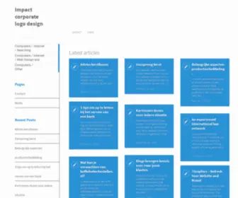 Impact-Corporate-Logo-Design.com(Impact corporate logo design) Screenshot
