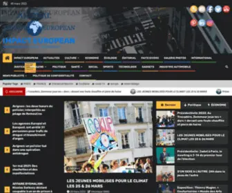Impact-European.eu(Journal Impact European) Screenshot