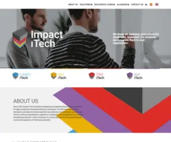 Impact-Itech.com(Impact Itech) Screenshot