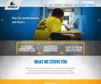 Impact-Logistics.com(Impact Logistics) Screenshot