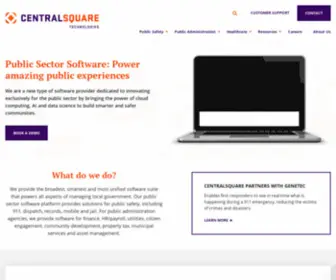 Impact-SYS.com(CentralSquare) Screenshot