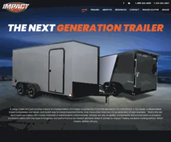 Impact-Trailers.com(Impact Trailers) Screenshot