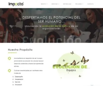 Impacta.com.co(Página Inicio) Screenshot