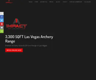 Impactarcherylv.com(Impact Archery Las Vegas) Screenshot