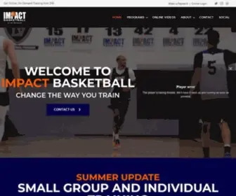 Impactbball.com(Impact basketball summer camps) Screenshot