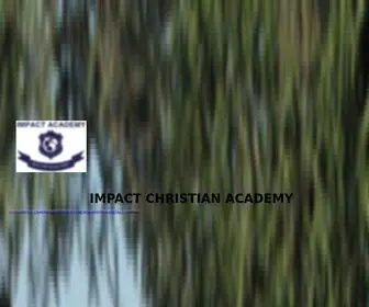 Impactchristianacademy.co.za(Impact Christian Academy. Impact Christian Academy) Screenshot