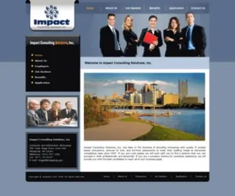 Impactcsi.com(Impact Consulting Solutions) Screenshot