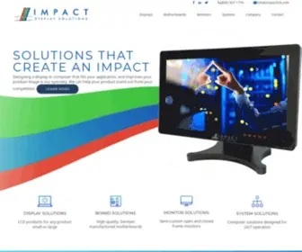 Impactdisplaysolutions.com(Impact Display Solutions) Screenshot