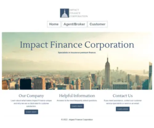 Impactfinance.com(Impactfinance) Screenshot