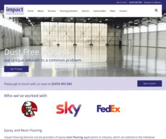 Impactfloors.co.uk(Resin Flooring UK) Screenshot