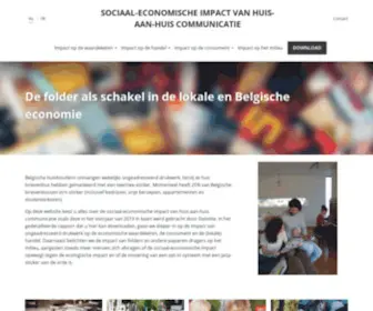 Impactfolder.be(De sociaal) Screenshot