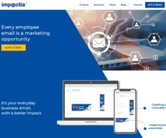 Impactia.com(Impactia) Screenshot