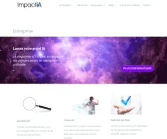 Impactia.org(impactIA) Screenshot