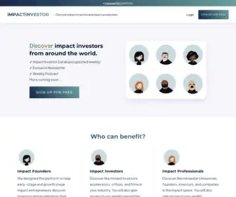 Impactinvestor.io(Impact Investor) Screenshot