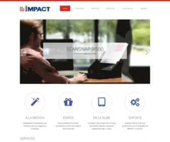 Impactlat.com(Impact Latin America) Screenshot