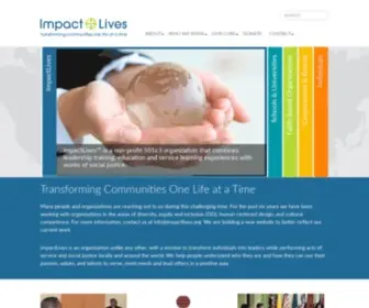 Impactlives.org(Impactlives) Screenshot