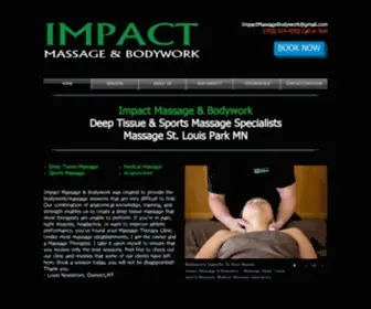 Impactmassagebodywork.com(Impact Massage & Bodywork) Screenshot