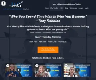 Impactmastermindgroup.com(Impact Mastermind Group for Entrepreneurs) Screenshot