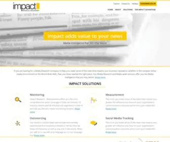Impactmeasurement.co.in(Impact Research & Measurement) Screenshot