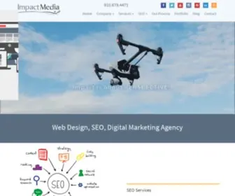 Impactmedianc.com(Web Design) Screenshot