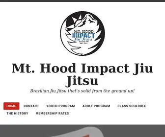 Impactmthood.com(Hood Impact Jiu Jitsu) Screenshot