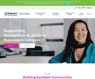 Impactnorthshore.ca(Impact North Shore) Screenshot