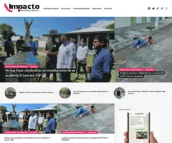 Impactodelsur.com(Donde la noticia tiene impacto) Screenshot