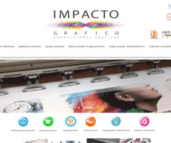 Impactografico.cl(Producción gráfica) Screenshot