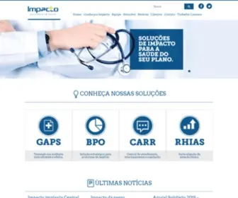 Impactomedica.com.br(Impacto) Screenshot