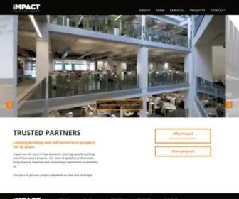 Impactpm.co.nz(Impact Project Management) Screenshot