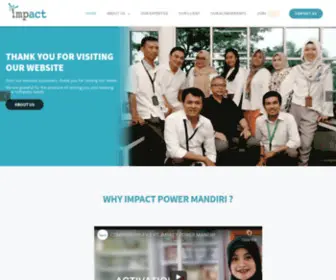 Impactpower.id(Outsourcing Terbaik di Jakarta) Screenshot