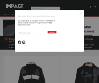 Impactshop.com.br(Impact Shop) Screenshot