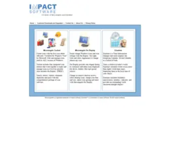 Impactsoftware.com(Impact Software) Screenshot