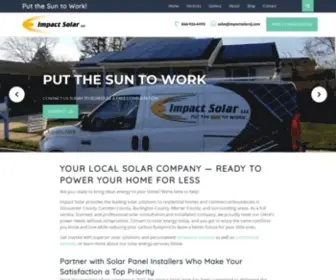 Impactsolarnj.com(Impact Solar) Screenshot