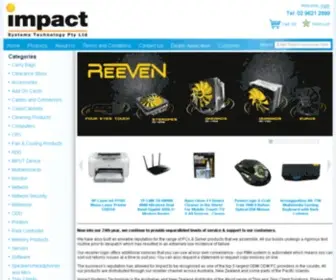 Impactsystems.com.au(Impact System Technology) Screenshot