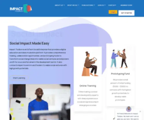 Impacttoolbox.org(Impact Toolbox) Screenshot