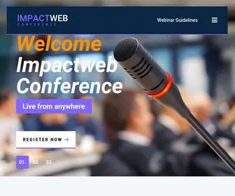 Impactwebconference.com(Impact Web Conference) Screenshot