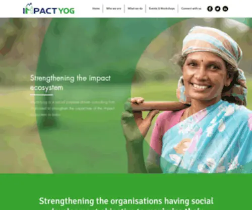 Impactyog.org(Home) Screenshot