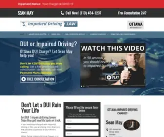 Impaireddriving.ca(Find an Impaired Driving Lawyer in) Screenshot