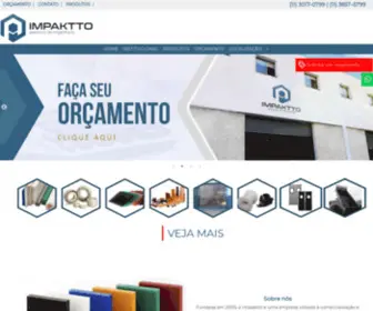Impaktto.com.br(Nylon, UHMW, Teflon, Tecast, PVC, Poliuretano, Poliacetal, Polietileno) Screenshot
