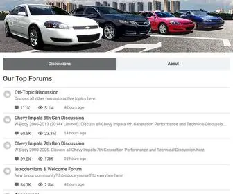 Impalaforums.com(Impala Forums) Screenshot