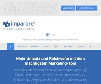 Imparare.de(Webinar Software) Screenshot