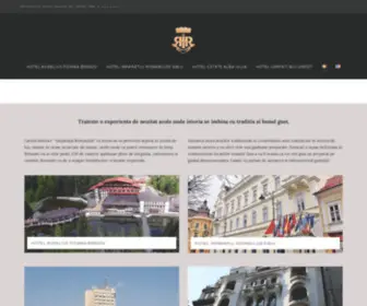 Imparatulromanilor.ro(Cazare Hotel Imparatul Romanilor) Screenshot