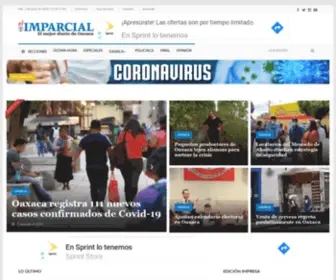 Imparcialoaxaca.mx(El Imparcial de Oaxaca) Screenshot