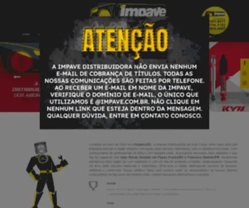 Impave.com.br(Peças) Screenshot