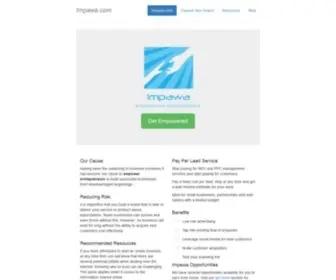 Impawa.com(Empowering Entrepreneurs. We provide marketing services) Screenshot