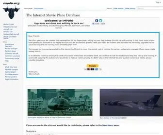 IMPDB.org(The Internet Movie Plane Database) Screenshot