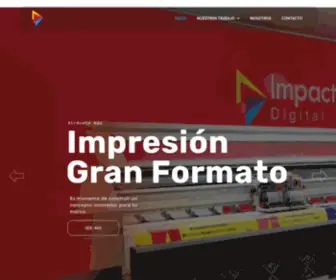 Impdigital.com.co(Impacto Digital) Screenshot