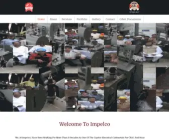 Impelco.in(Impelco Electric Company & Impelco Transformers Pvt) Screenshot